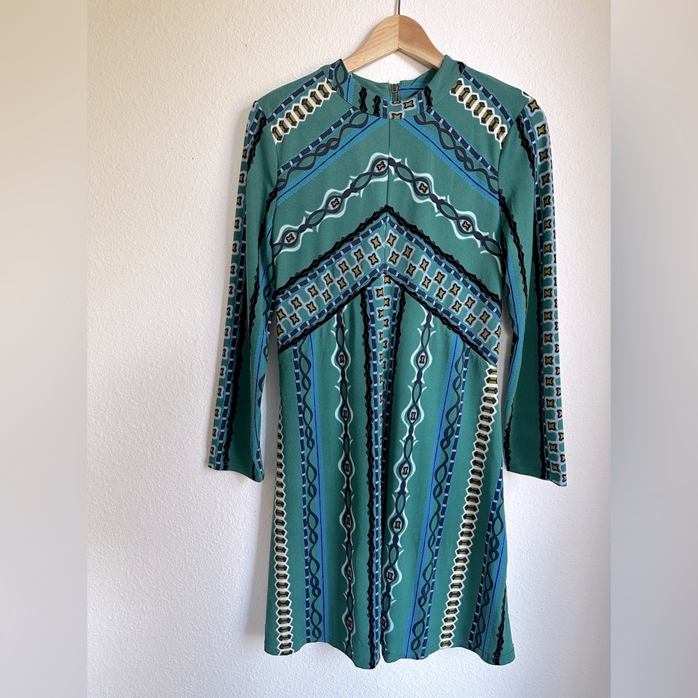 Free People Stella Printed Mini Dress